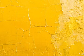 Poster - Abstract Yellow Wall Texture Background