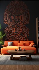 Wall Mural - Create a Cultural Room with Ethnic and Tribal Wallpaper