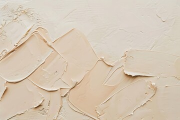 Poster - Beige Abstract Paint Texture Background