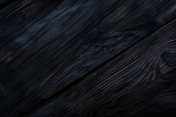 Wall Mural - Dark Brown Wooden Background Texture