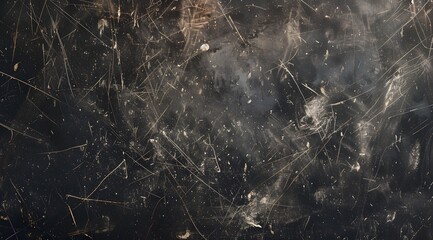 Sticker - Scratched Dark Background Texture