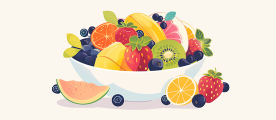 isometric healthy food nutrition concept