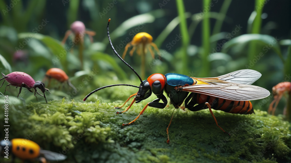 Animal Form Insects Exploring the fascinating world of insects, where tiny creatures wield ...