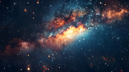 Wall Mural - high definition star field background . starry outer space background texture . colorful starry nigh