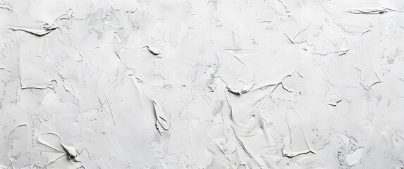 Poster - Grunge Texture White Wall Background