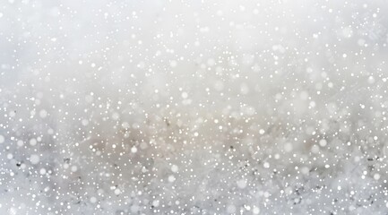 Poster - Falling Snow Background - White Winter Texture