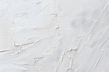 Wall Mural - White Textured Background with Brushstrokes