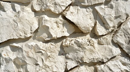 Poster - Develop a texture that captures the rugged, pitted surface of limestone, with natural variations and a rough, weathered appearance.