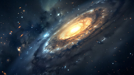 Wall Mural - space galaxy wallpaper