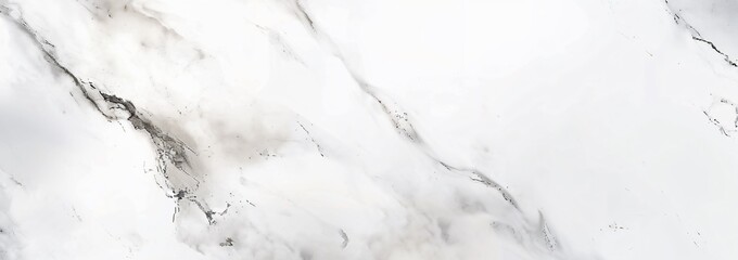 Poster - Minimalist White Marble Background Texture