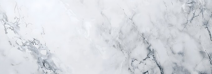 Canvas Print - Elegant White Marble Texture Background