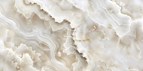 Wall Mural - Seamless White Onyx Marble Texture Background