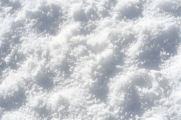 Poster - Seamless White Snow Texture Background