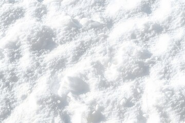 Poster - Seamless White Snow Texture Photography