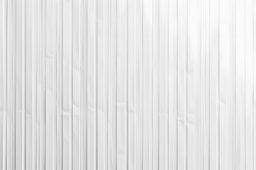 Sticker - White Vertical Striped Paper Background Seamless Pattern