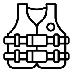 Sticker - Life Jacket Icon