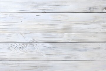 Wall Mural - White Wooden Background Texture, Clean & Simple