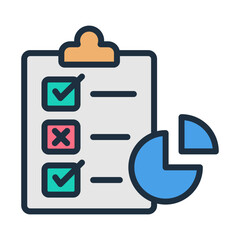 Sticker - Survey Icon