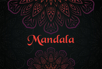 luxury ornamental mandala design background, Creative and decorative mandala pattern, Ornamental mandala template for decoration, wedding cards, invitation cards, cover, banner