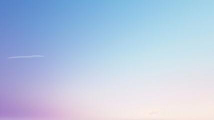 Wall Mural - A soft gradient background transitioning from a gentle morning sky blue to a serene lavender, evoking a calm and peaceful atmosphere.