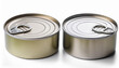 © hardvicore - Aluminium cans, tin containers. Food preservation or canning container mock-up.