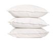 © New Africa - Stack of soft pillows isolated on white