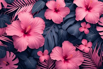 Fototapete - Floral design or flower arrangement is the art of using plant material and flowers to create an eye-catching and balanced composition or display.