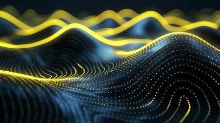 Poster - Captivating Neon Light Patterns for Dynamic Product Presentations