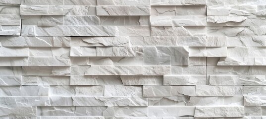 Poster - An original wide format background image with brick texture in a light color scheme.