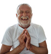 © Rawpixel.com - Smiling old man png yoga class, transparent background
