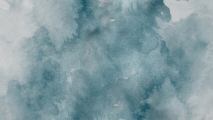 Wall Mural - Watercolor background. Blue background texture. Abstract grunge texture.