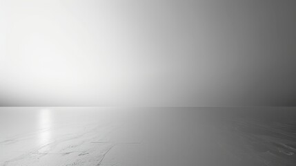 Poster - A minimalist image of a soft gray background with a gradient effect, adding depth and dimension to any design.