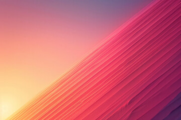 Poster - Smooth vector gradient from peach to coral, ideal for peaceful and cohesive banner designs,