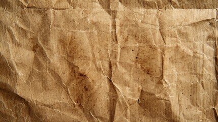 Poster - Create an image of a kraft paper texture with a brown, earthy tone, suitable for rustic and eco-friendly designs.