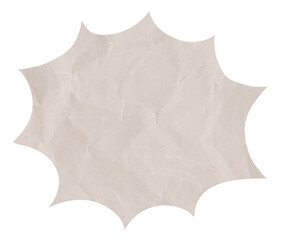 Wall Mural - Starburst png cute paper cut icon, transparent background