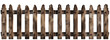 © QuietWord - rural countryside aged wooden plank fence PNG isolated transparent background