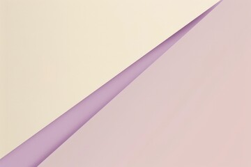 Poster - Minimalist background with soft pastel colors split diagonally, perfect for creative projects or trendy presentations. Suitable for cards, invitations, posters, banners, or websites