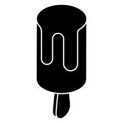 Poster - An icon design of popsicle