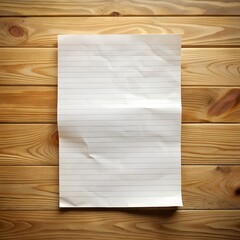 a piece of paper