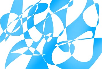 Abstract background with shape template 