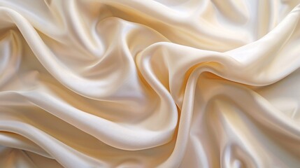 Sticker - Gorgeous, luxurious golden silk or satin fabric perfect for wedding backgrounds