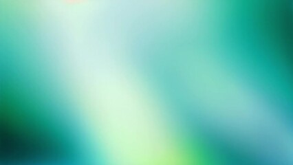 Aufkleber - Light Blue, Green blurred background. Colorful illustration in abstract style with gradient. Elegant background