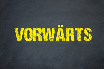 Sticker - vorwärts	