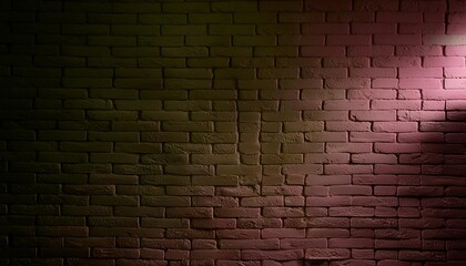 Wall Mural - pink brick wall for use as a background