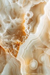 Poster - A detailed view of a polished marble surface with subtle texture and color variations