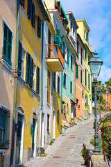 Poster - glimpse of Bogliasco Genoa Liguria Italy