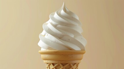 assortment of soft serve ice cream cone description: a collection of soft serve ice cream cones feat