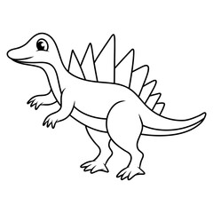 Sticker - stegosaurus dinosaur animal