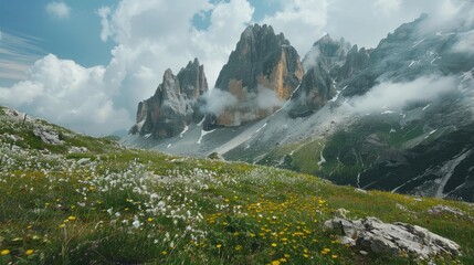 Wall Mural - Mountain landscapes during the summer season