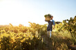 © Lyndon/peopleimages.com - Agriculture, farm and crate for man with crops, natural produce and organic food in countryside field. Sustainability, agribusiness and farmer with box for eco farming, gardening and harvesting